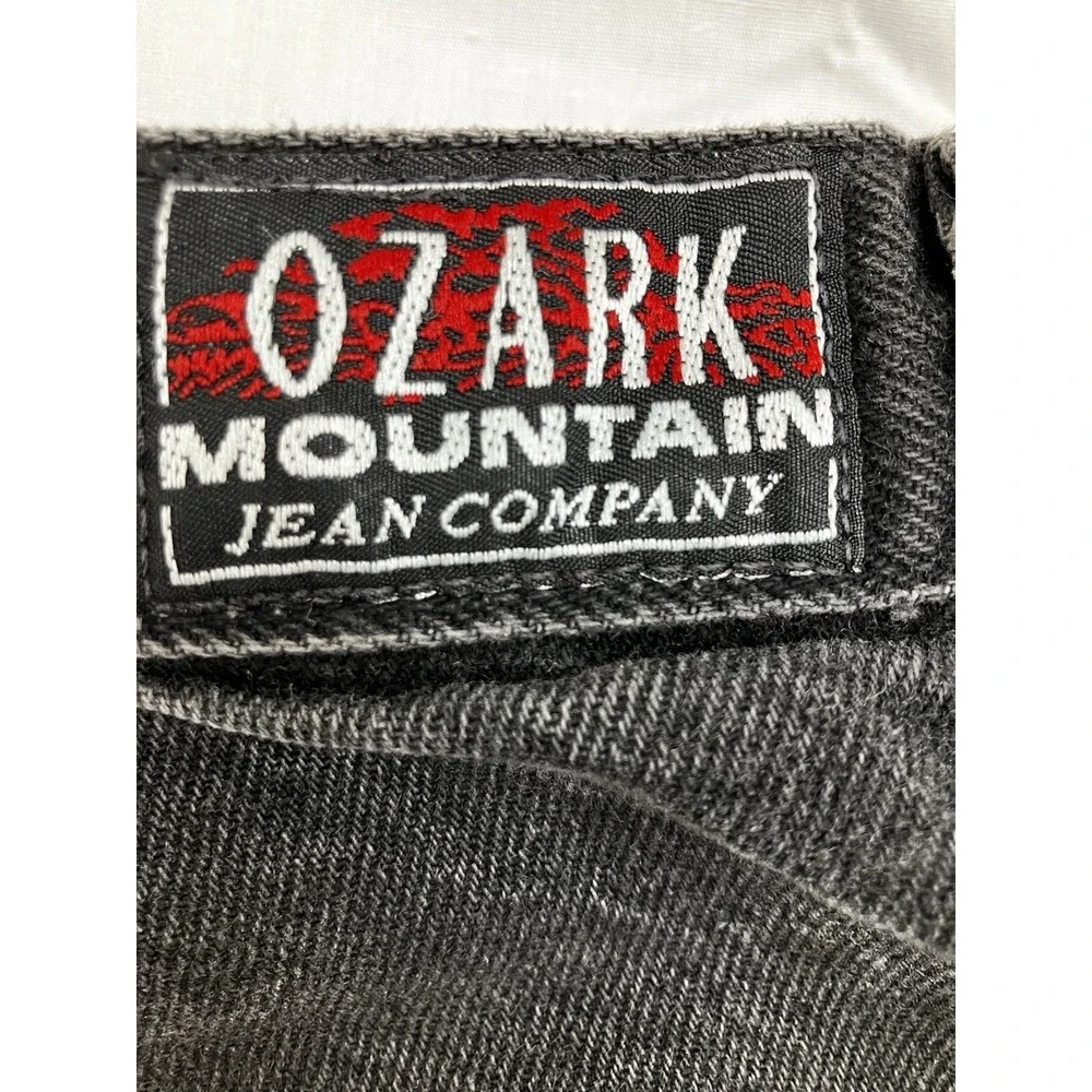 *VINTAGE SIZE 5/6 LAIDES BLACK OZARK MOUNTAIN BAREBACK JEANS - Picture 4 of 7